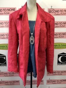 Alfred Dunner Tweed Coat (Size 22W)