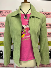 Charger l&#39;image dans la galerie, Ultra-Suede Apple Green Jacket (Size 10)
