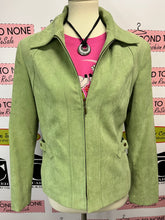 Charger l&#39;image dans la galerie, Ultra-Suede Apple Green Jacket (Size 10)
