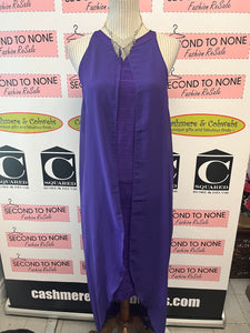 Deep Purple Evening Dress (Size 14)