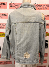 Charger l'image dans la galerie, Distressed Denim Jacket (Size 2XL)
