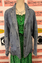 Charger l'image dans la galerie, Northern Reflections Blazer-Style Denim Jacket (Size XL)
