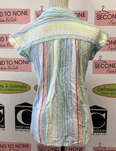 Load image into Gallery viewer, LOFT Pastel Striped Top (XS)
