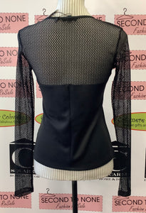 NWT Dynamite Mesh Pieced Top (M)