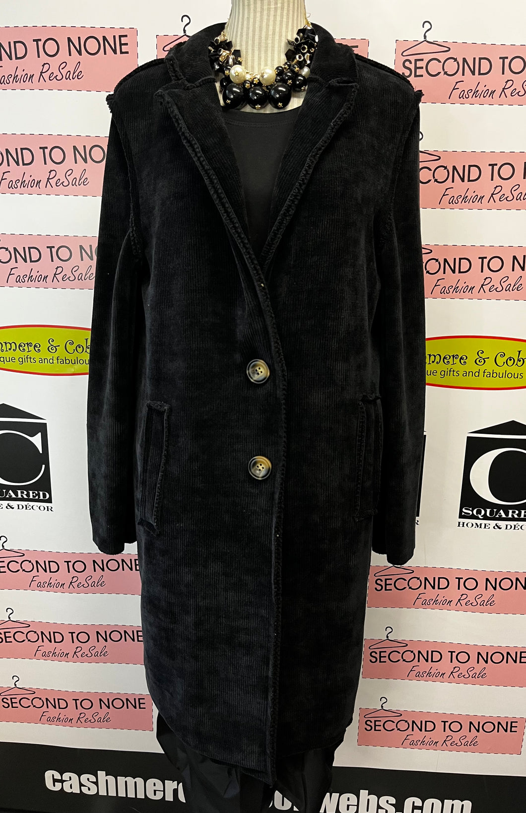 Made in Italy Chenille-Like Long Jacket (3 Colors) (Restocked!)