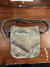 Load image into Gallery viewer, Silver Metallic Crossbody Purse
