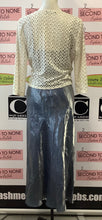 Load image into Gallery viewer, Mandee Shiny Crochet Cardi (XL)

