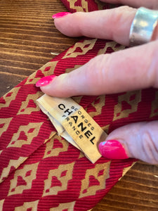 Authentic Vintage Chanel Tie (Unisex)