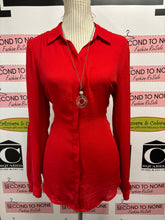 Load image into Gallery viewer, Candie’s Red Elegant Top (Size XL)
