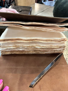 Leather Wrap Key Journal (Re-Stocked!)