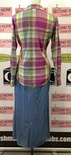 Load image into Gallery viewer, Columbia Pink Plaid Top (M)
