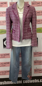 Conrad C Purple Wool Blend Jacket (L)
