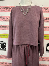 Load image into Gallery viewer, Chic &amp; Cozy Purple Lounge Set (Size M)
