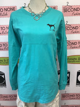 Load image into Gallery viewer, Victoria’s Secret Teal Crewneck (Size M)
