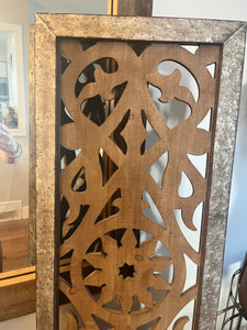Metal & Wood Art Piece