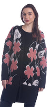 Charger l&#39;image dans la galerie, Floral Fuzzy Long Cardigan
