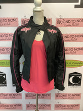 Charger l&#39;image dans la galerie, Bull Faster Pink Motorcycle Jacket With Armour (Size XS)
