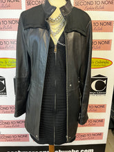 Charger l&#39;image dans la galerie, Danier Leather Driving Coat (Size L)
