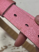 Cargar imagen en el visor de la galería, Sparkly Pink Leather Belt (Size M)
