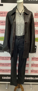 Joseph Ribkoff Faux Leather Pants (Size 14)