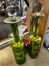 Load image into Gallery viewer, Tall &quot;Poison&quot; Decorative Glass Bottle (2 Available)
