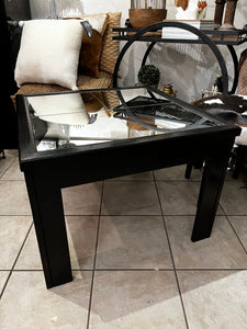 Mirror-Tile Top Coffee Table