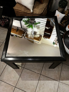 Mirror-Tile Top Coffee Table