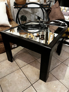 Mirror-Tile Top Coffee Table