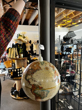 Load image into Gallery viewer, Vintage Globe Swag Lamp
