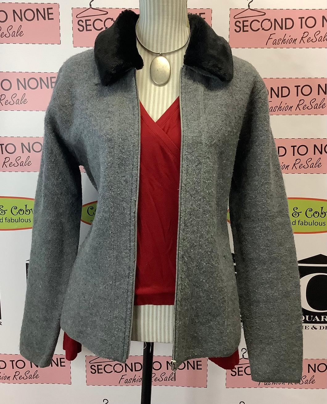 Style & Co Light Wool Jacket (L)