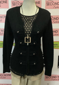 Northern Reflections Soldier Cardi (M)