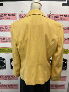 Laura Linen-Like Jacket (Size 14)