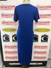 Charger l&#39;image dans la galerie, Royal Blue T-Shirt Dress (Size L)

