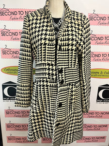 Tommy Hilfiger Houndstooth Coat (Size L)