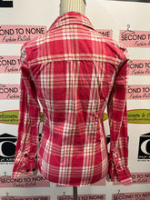 Cargar imagen en el visor de la galería, Pink Plaid Button Up Shirt (Size S)
