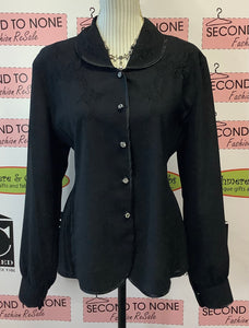 Style De Paris Black Blouse (XL)