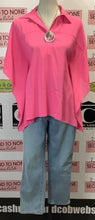 Load image into Gallery viewer, Vintage Pink Silk Top (XS)
