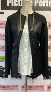 Inspired Edgy Black Jacket (Size 18)