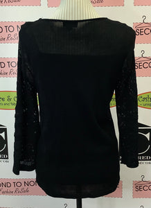 Escada Sheer Knit Top (M)