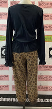 Load image into Gallery viewer, Old Navy Fleece Cheetah Pants (XL)
