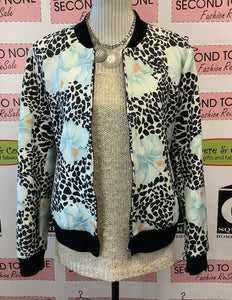 Hibiscus Print Jacket (L)