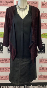 Red Sparkle Diamond Cardi (L)