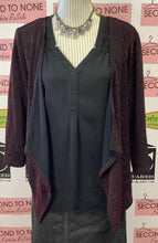 Load image into Gallery viewer, Red Sparkle Diamond Cardi (L)
