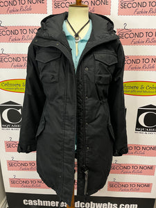 Community Black Down-Filled Parka (Size S)