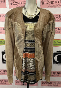 Norma Canada Leather Decor Jacket (L)