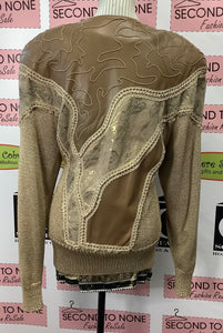 Chaqueta decorativa de cuero Norma Canada (L)