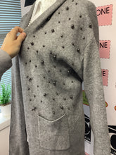 Load image into Gallery viewer, Sioni Bobble Grey Cardigan (Size S)
