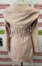 Load image into Gallery viewer, Forever 21 Pink Chevron Wrap Coat (S)
