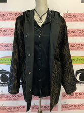Load image into Gallery viewer, Reversible Leopard Print Coat (Size L/XL)

