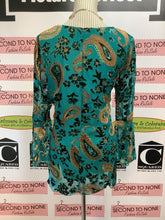 Charger l'image dans la galerie, Fun sport Velvet Textured Top (Size XL)
